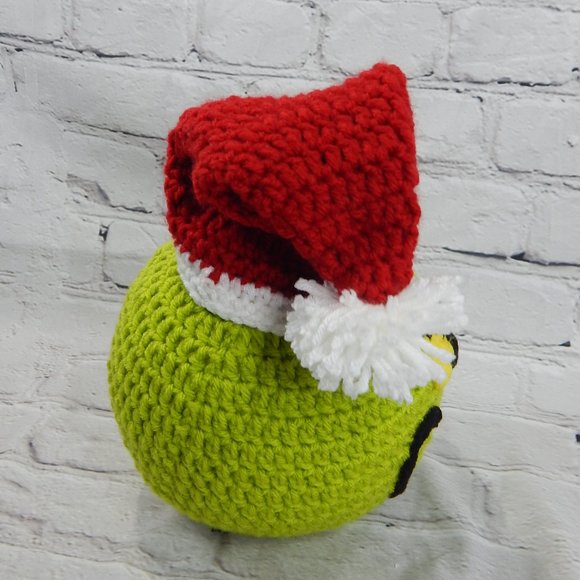 The Grinch Crocheted Handmade Beanie - Picture 4 of 6